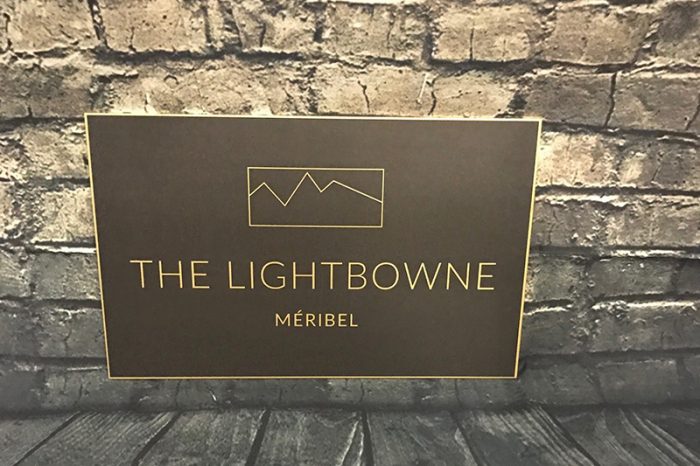 Large Bronze Plaque for Lightbowne #2