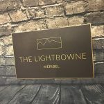 Large Bronze Plaque for Lightbowne #1